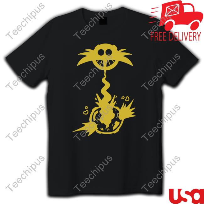 Theeggdrop Pissing On The Moon Tee Shirt