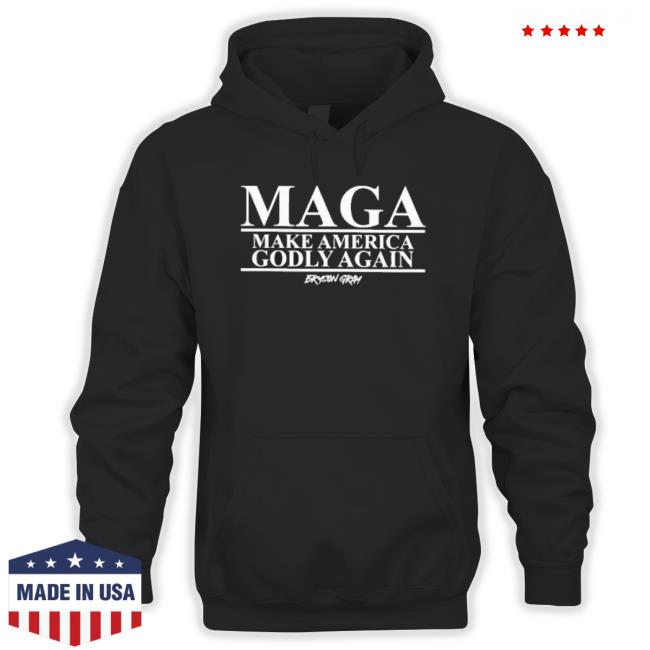 Official Maga Make America Godly Again Bryson Gray T-shirt