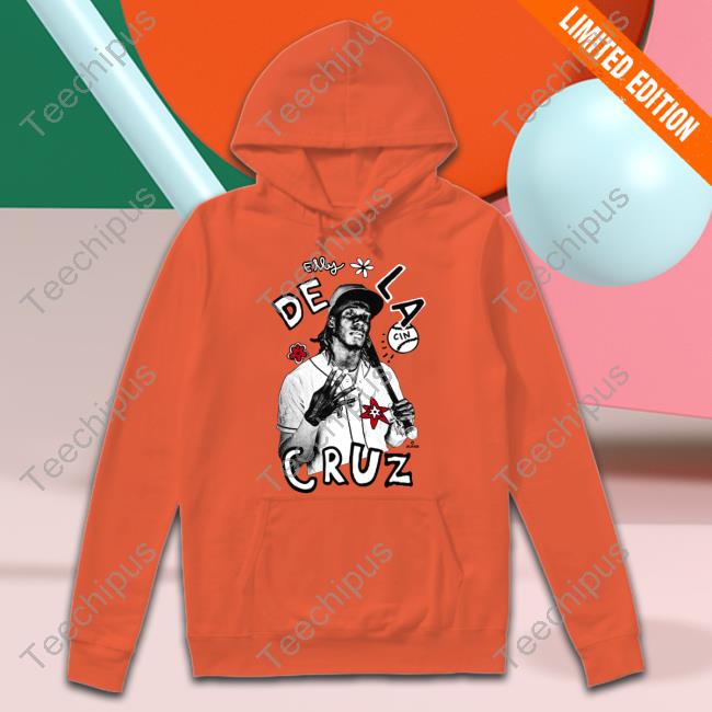 Cincyshirts Elly De La Cruz Hand Sign Hoodie Cincyshirts Elly De La Cruz Hand Sign Tank Top