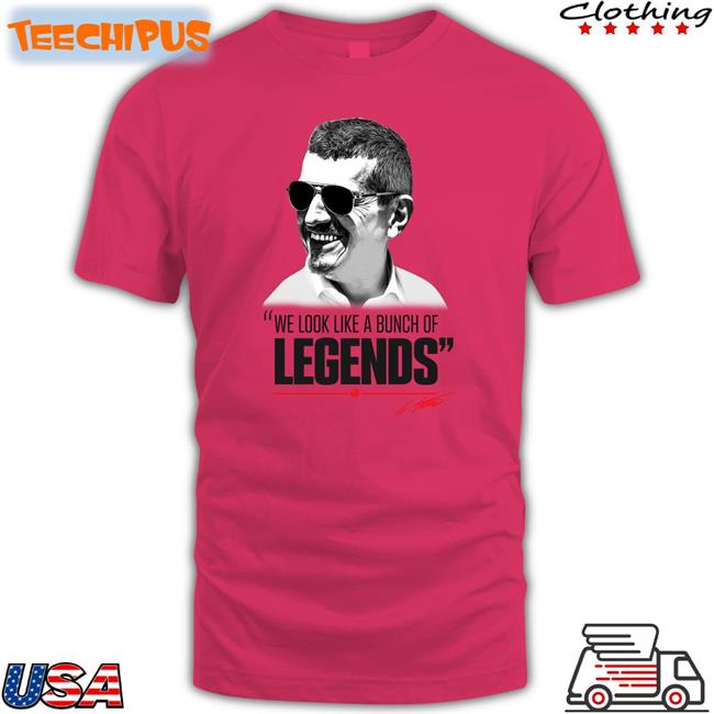 Mick Schumacher Rocking We Look Like A Bunch Legends Shirt