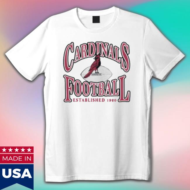 Arizona Cardinals Playability Established 1920 T-Shirt