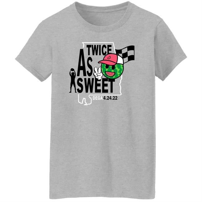 Ross Chastain Dega Win Tee Twice As Tweet Shirt Melon Man’s Second Cup Win At Talladega Ross Chastain Dega Win Tee Twice As Tweet Shirt Melon Man’s Second Cup Win At Talladega