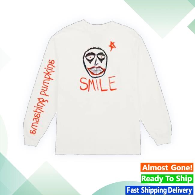 Smashingpumpkins Store Smile Tour Longsleeve Hoodie