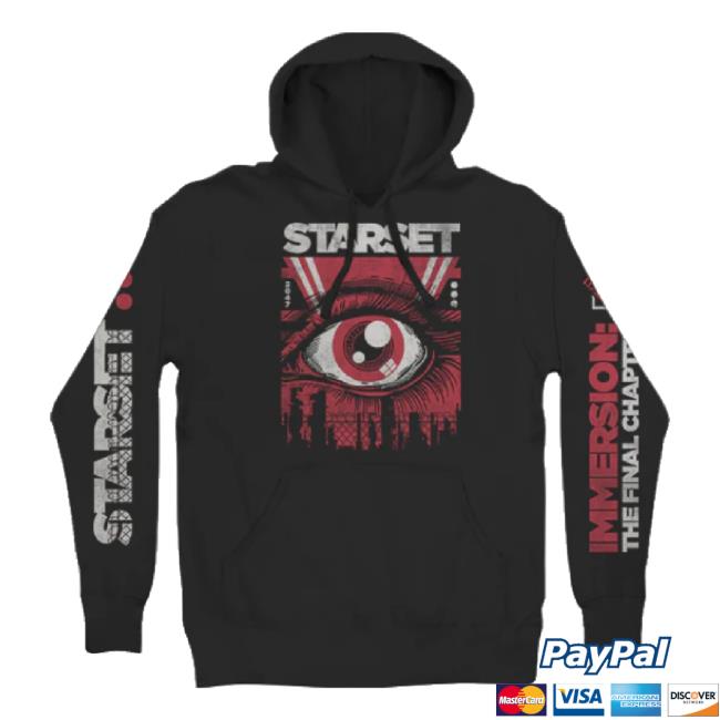 Original Immersion Spring Tour Hoodie Sweatshirt Starset Online Shop