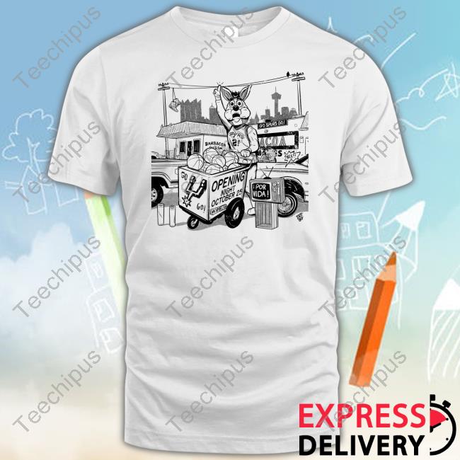 Ray Tattooedboy San Antonio's Puro Culture Spurs Shirt