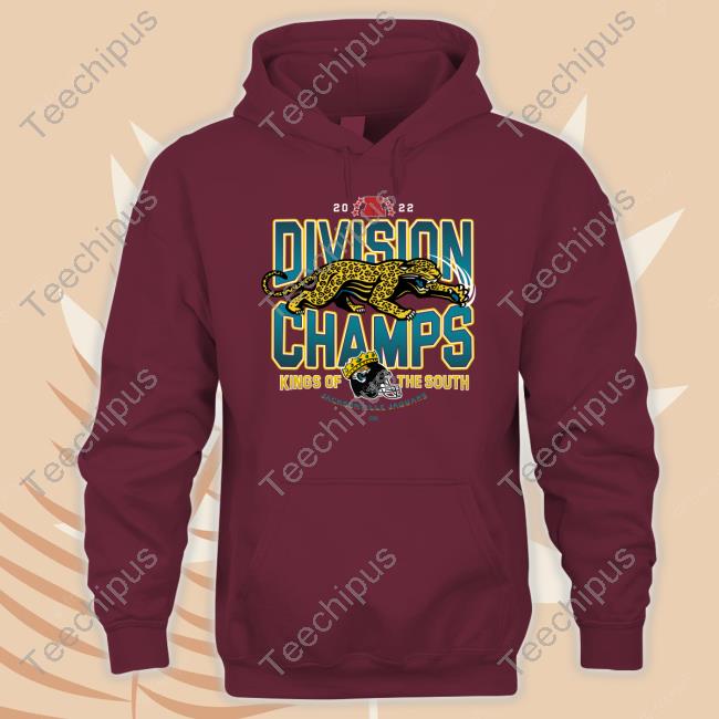 Dtwdshop 2022 Division Champs Kings Of The South Jacksonville Jaguars Tee Shirt