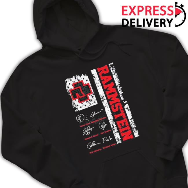 Think Much About Rammstein At All With Signatures Vintage Crewneck Sweatshirt