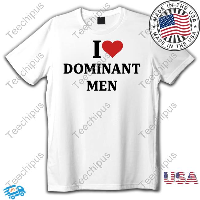 I Heart Dominant Men Hoodie