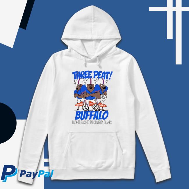 Buffalo Three Peat Back To Back Eastern Division Champions Shirts
