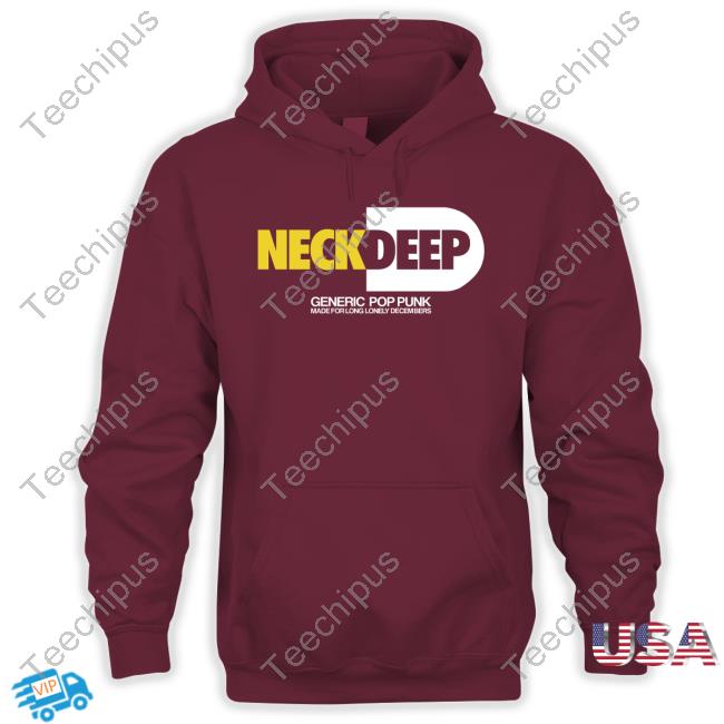 Neck Deep Neckdeep Generic Pop Punk Made For Long Lonely Decembers Shirt