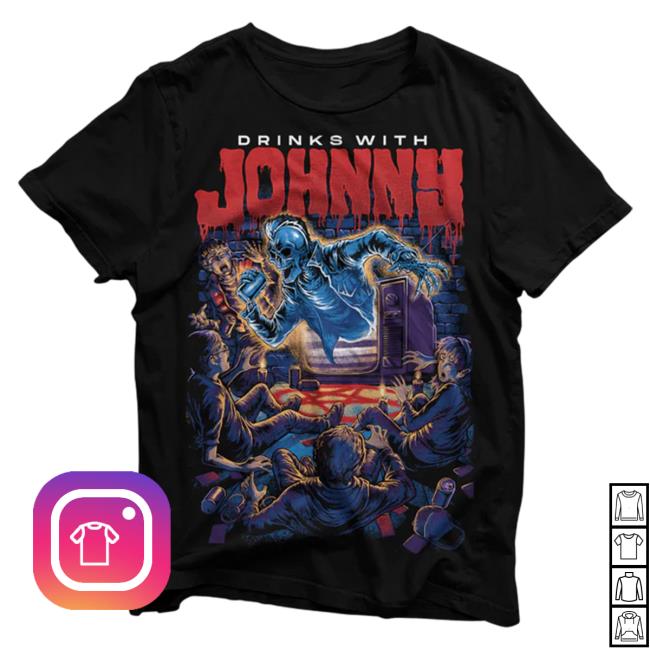 Official Avenged Sevenfold Merch Store Drinks With Johnny The Summoning Top Shirt Avengedsevenfold Shop
