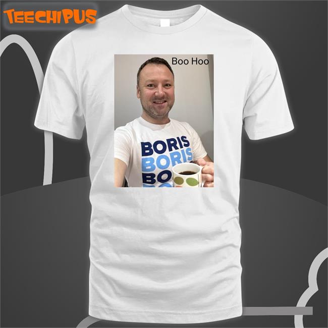 Emma Kennedy Brendan Clarke Boo Hoo Boris T Shirt
