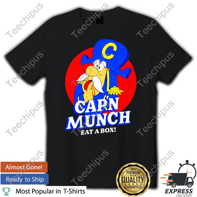 Official Cap’N Munch Eat A Box Tee