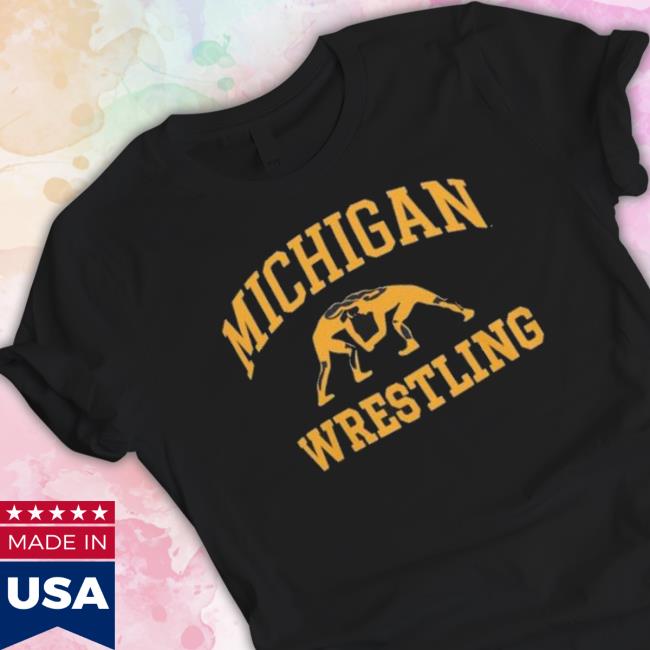 Michigan Wolverines Champion Wrestling Icon Sweatshirts