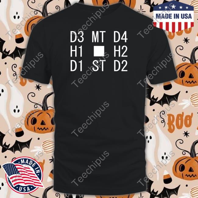 D3 Mt D4 H1 H2 D1 St D2 T-Shirt