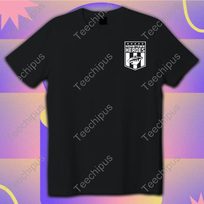 Minnesota Wild Hometown Heros Law Enforcement Shirt