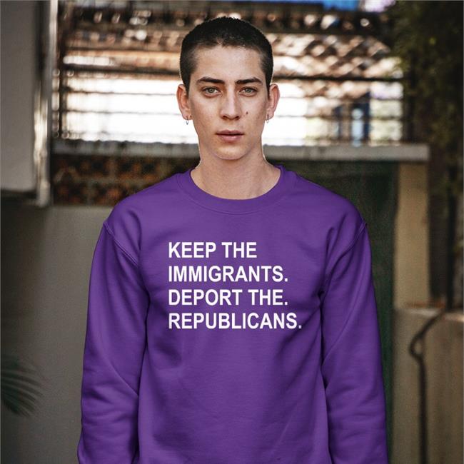 Keep The Immigrants Deport The Republicans Tee