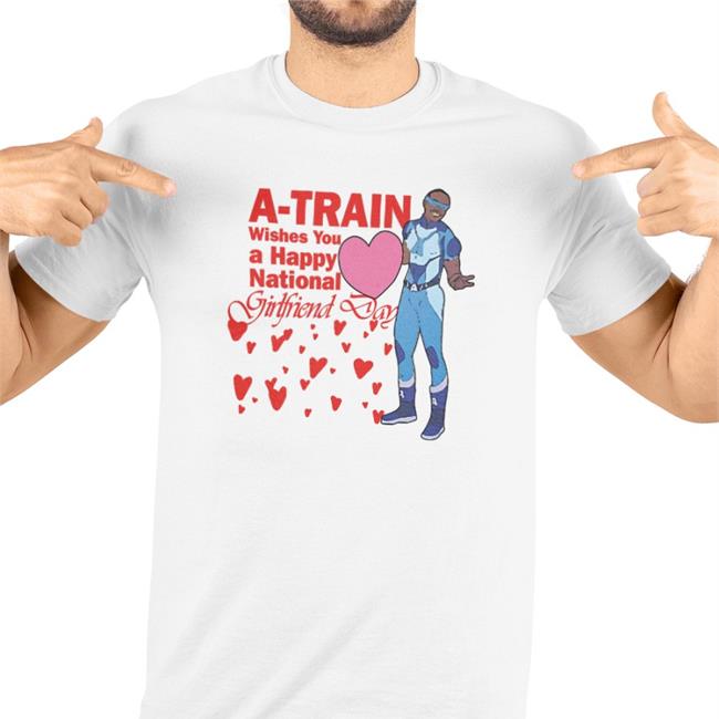 Lucca A Train Wishes You A Happy National Girlfriend Day T Shirt