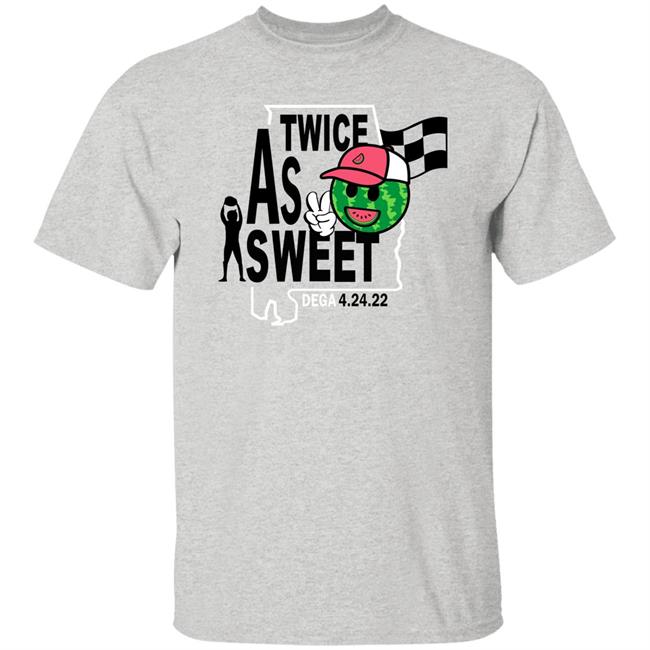 Ross Chastain Dega Win Tee Twice As Tweet Shirt Melon Man’s Second Cup Win At Talladega
