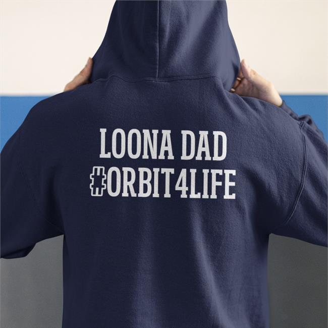 Loonainreading Loona Dad Orbit4life Tee Black Loonainreading Loona Dad Orbit4life Tee Shirt Black