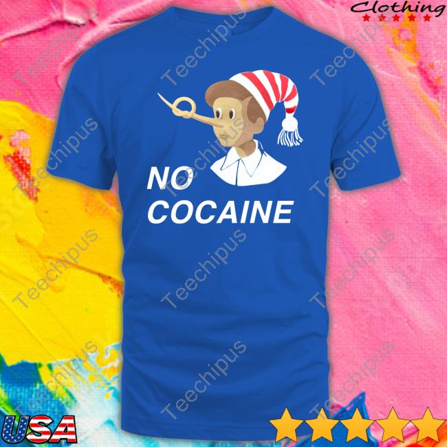 Pinocchio No Cocaine Funny T Shirt Kypeanutbutter