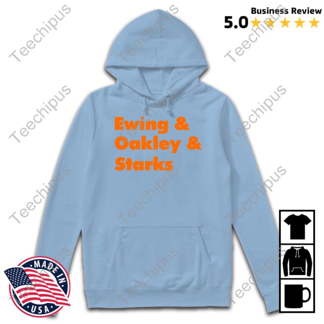 Ewing Oakley Starks Shirts New York Knicks Ewing Oakley Starks T Shirts