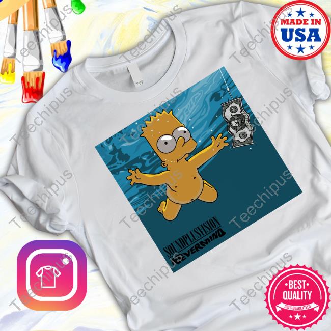 Homelander Mma Bart Simpson Soundplusvision Nevermind T-Shirts