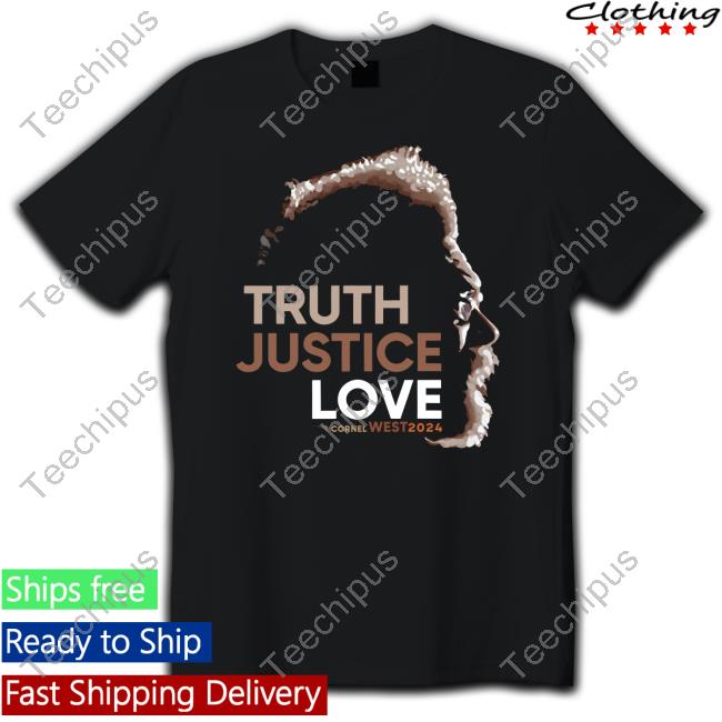 Truth Justice Love Hooded Sweatshirt