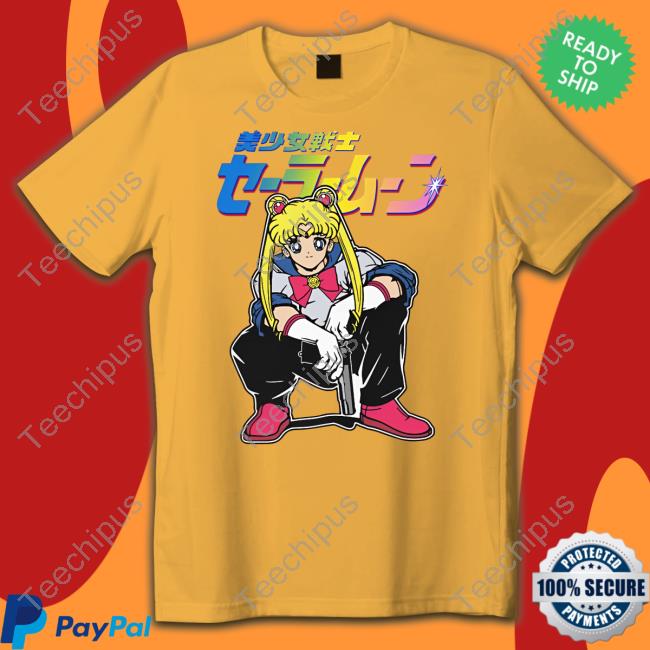 Sailor Moon Gangster Moon Sweatshirt Thegoodshirts