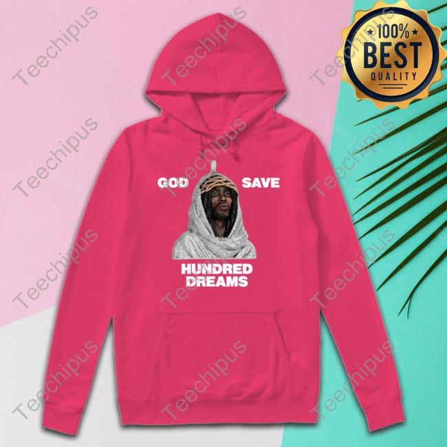 Meek Mill Wearing God Save Hundred Dreams Hoodie Sweatshirt