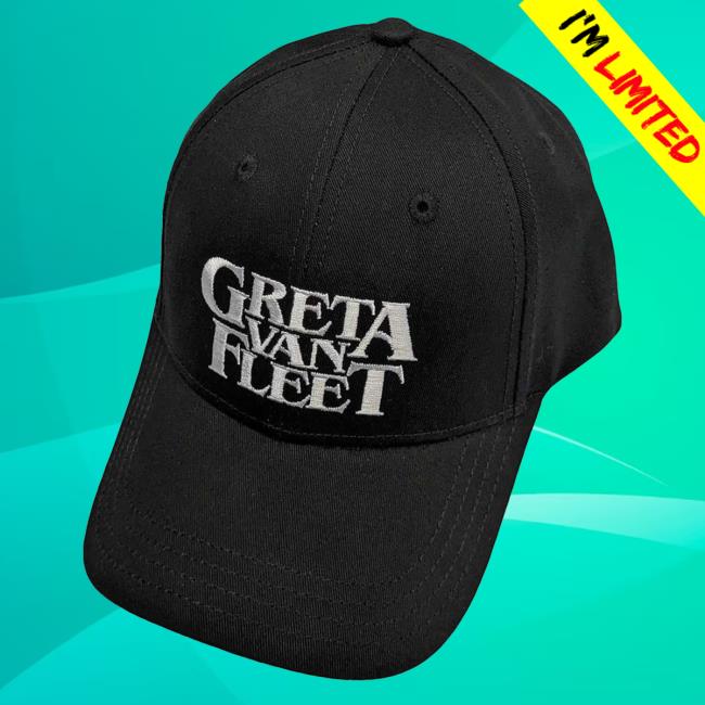 Greta Van Fleet White Logo New Cap
