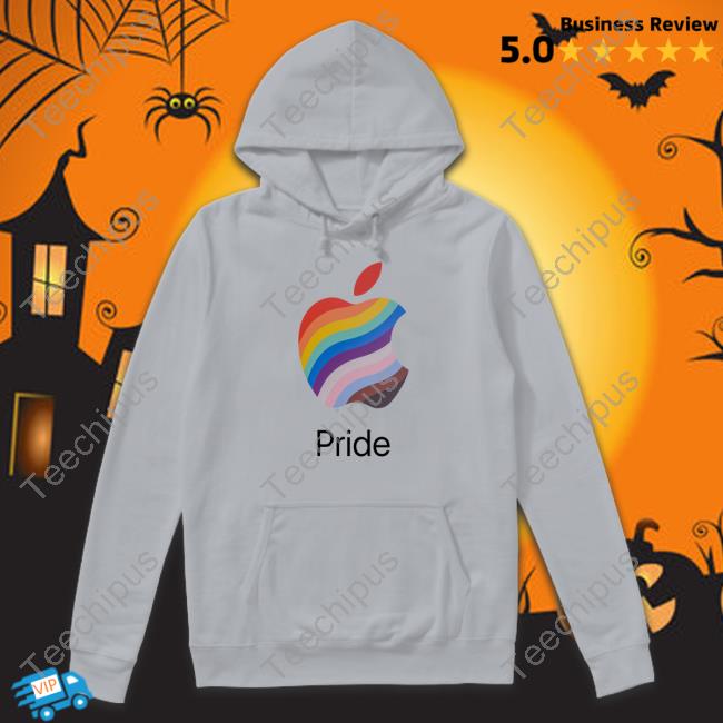 Tim Cook Apple Pride Logo 2023 T-Shirt, Hoodie, Tank Top, Sweater And Long Sleeve T-Shirt