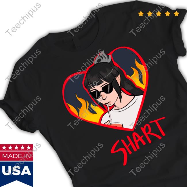 Ronnie Rinnyleep Shadow Ariana Grande Heart Shart Art New Shirt
