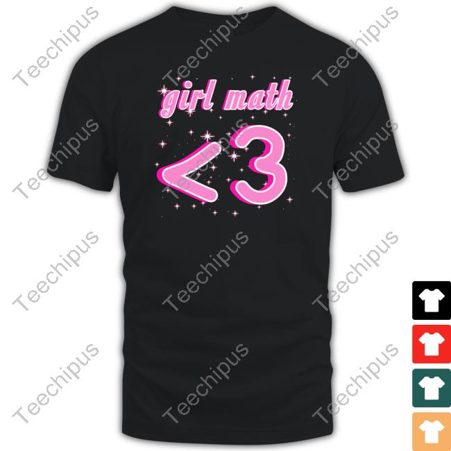 Girl Math Heart Cringey Long Sleeve Shirt