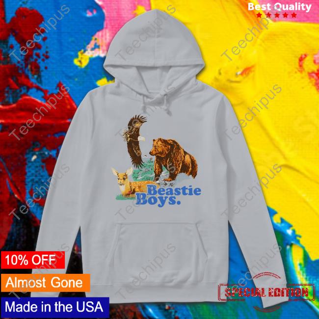 Beastie Boys Forest Animals Sweatshirt Beastie Boys Band