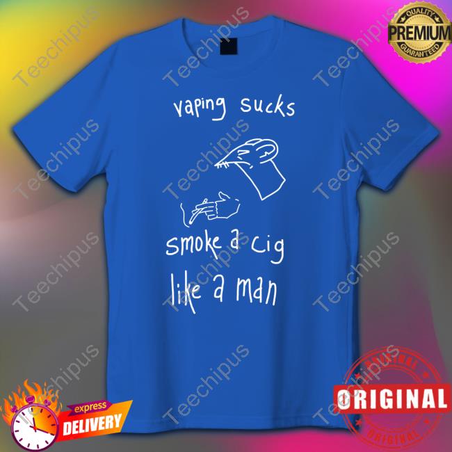 Heart Attack Man Vaping Sucks Smoke A Cig Like A Man Sweatshirt