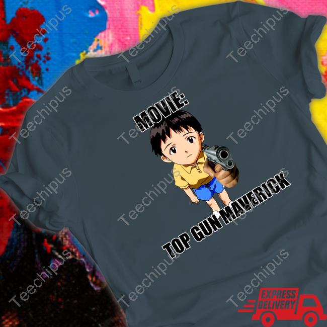 Goofyahhtees Store Movie Top Gun Maverick Tee Shirt Ikari Shinji