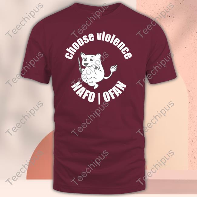 Iamthewarax Choose Violence Nafo Ofan Hoodie