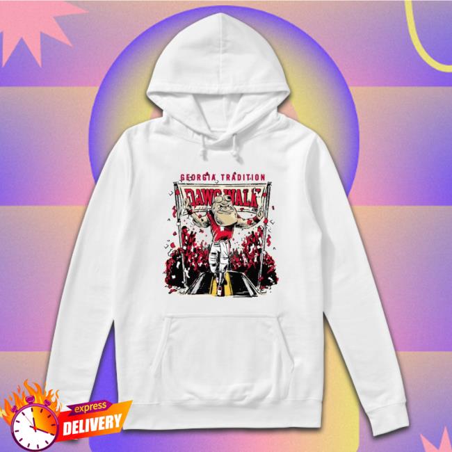 University Of Georgia Dawg Walk Long Sleeve Shirt