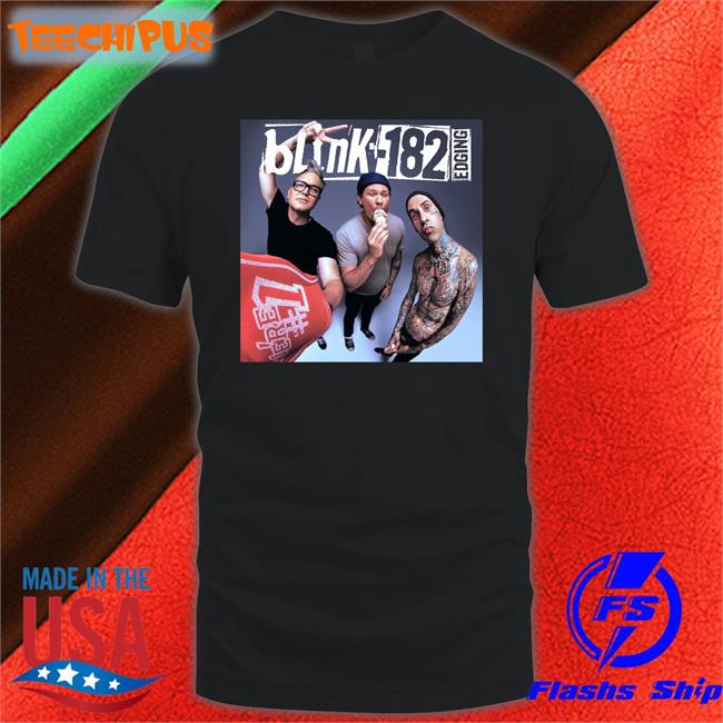 Blink 182 Edging Shirts Markhoppus Blink 182 Edging Long Sleeve T Shirt Markhoppus