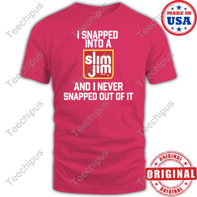 Methsyndicate I Snapped Into A Slim Jim And I Never Snapped Out Of It Long Sleeve T Shirt