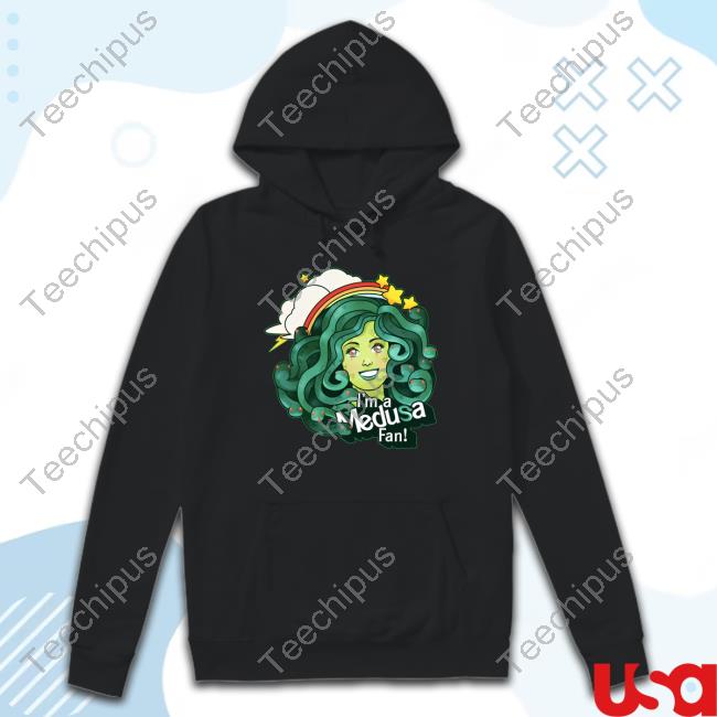 Harebraineddesign Store I'm A Medusa Fan Hoodie