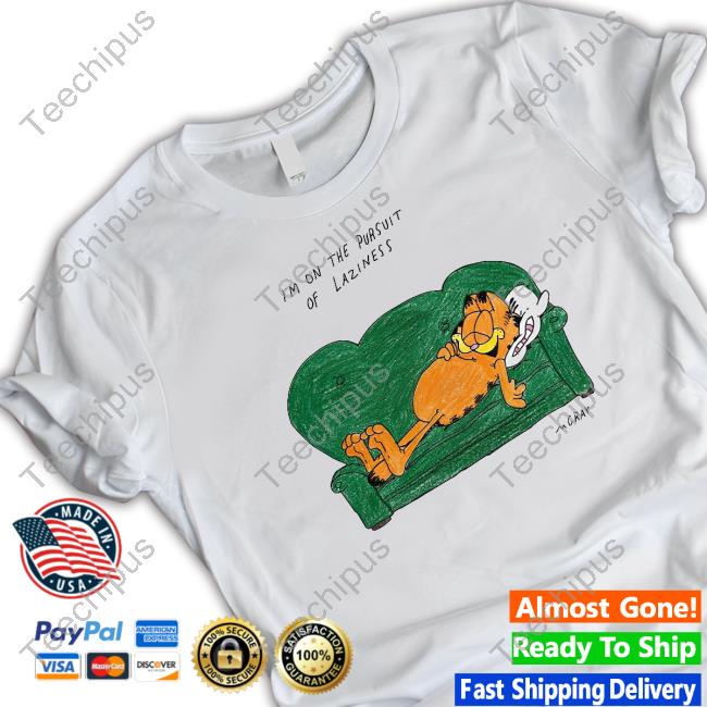 Official I'm On The Pursuit Of Laziness Sweatshirt