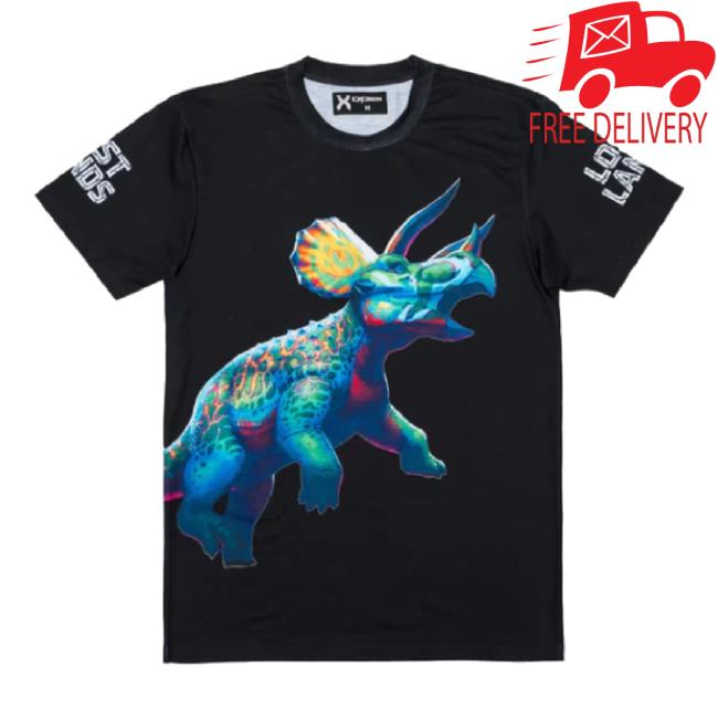 Official Excision Merch Store Triceratops 3.0 Unisex Sweatshirt (Black) Excisionmerch Shop