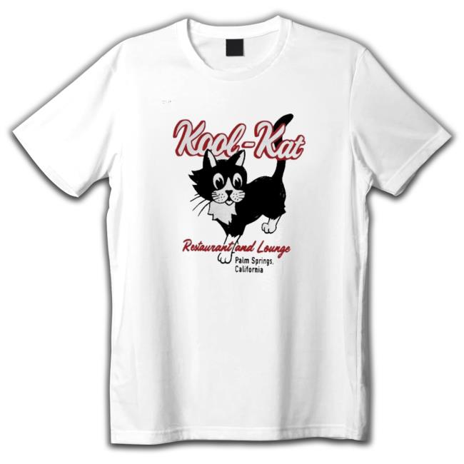 Official Kool-Kat Restaurant And Lounge Palm Springs California Crewneck Sweatshirt