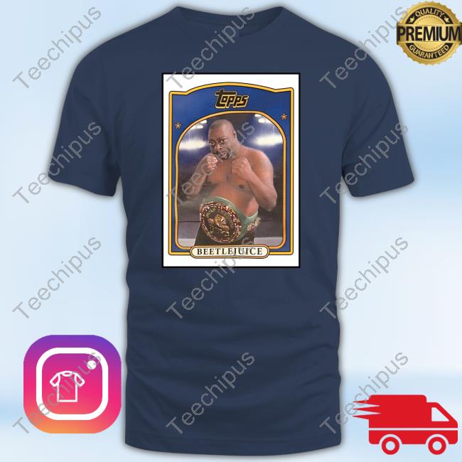 Beetlejuice Green Beetlejuice Topps Boxing New Hoodie