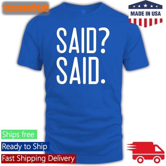 Jake Marsh Said Said Tee Shirt