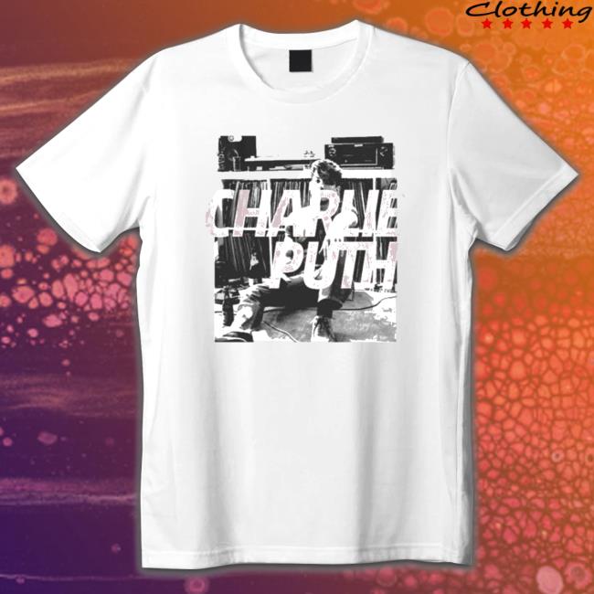 Record Collection Slim Fit Charlie Puth Style Classic Shirt