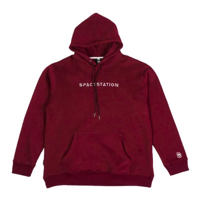 Trending Spacestation X Halo Sadboi Maroon Sweaters Spacestation Shop