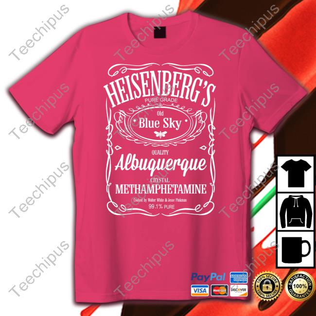 No Context Walter White Heisenberg Pure Grade Old Blue Sky Albuquerque Unisex T Shirt